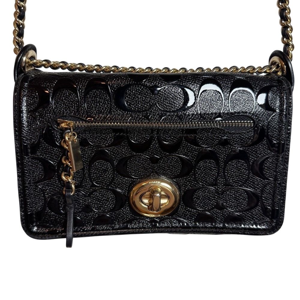 Coach Lex Small Flap Crossbody Bag * F22292 * Black
